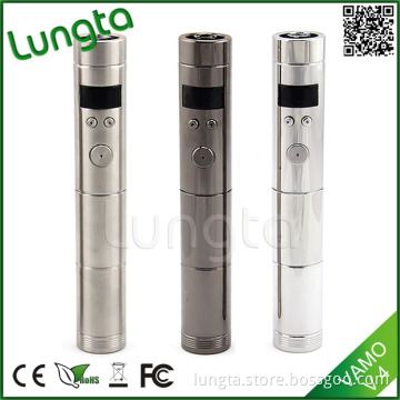 2014 High Quality Big Battery Tube Ecig Stainless Steel Vamo V4